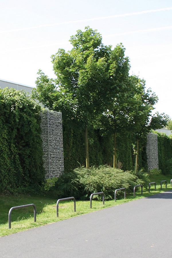 Stadt Lärmschutzmauer